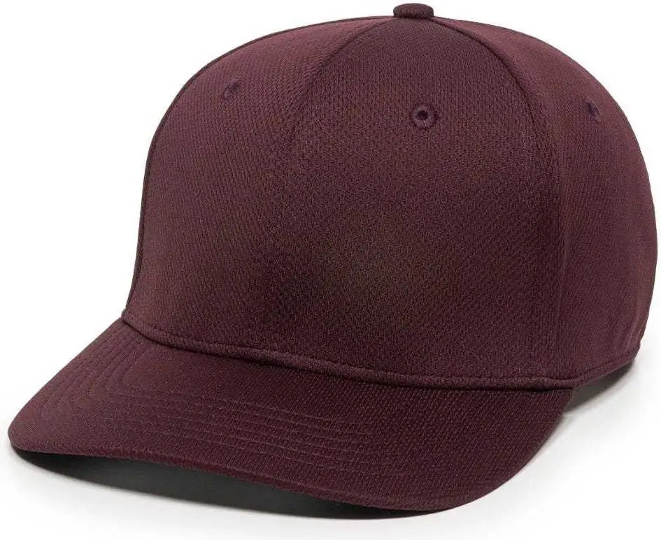 OC Sports MWS25 Flexible Fitting Cap - Maroon