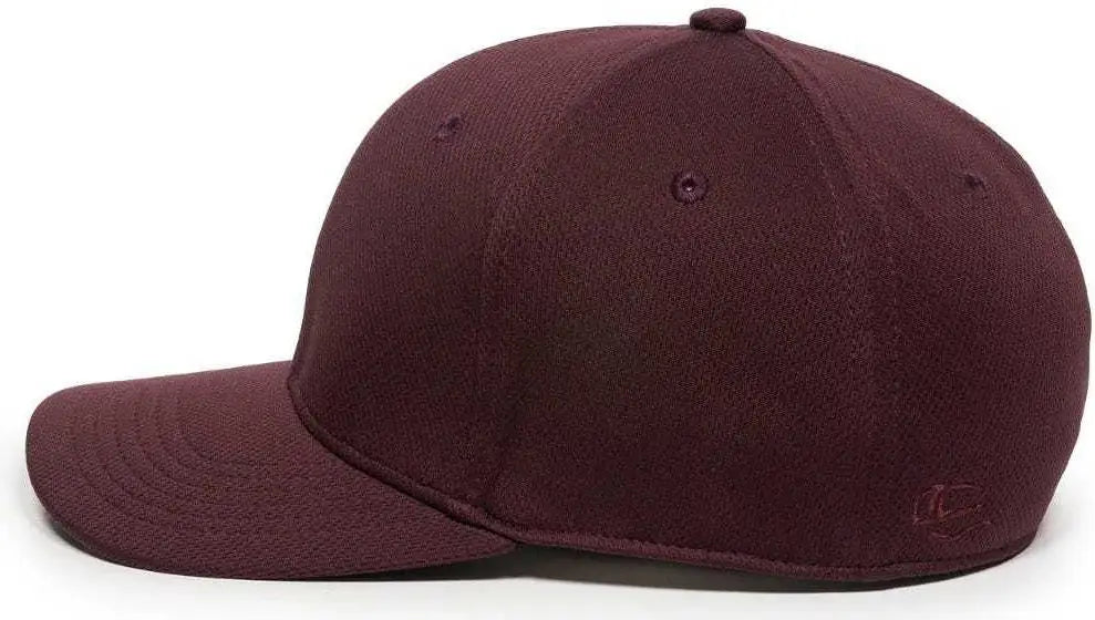 OC Sports MWS25 Flexible Fitting Cap - Maroon
