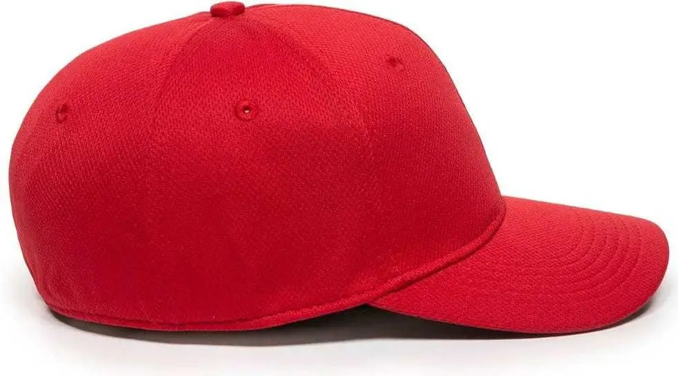 OC Sports MWS25 Flexible Fitting Cap - Red