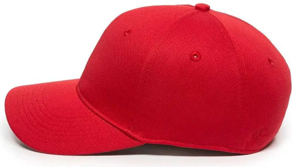 OC Sports MWS25 Flexible Fitting Cap - Red