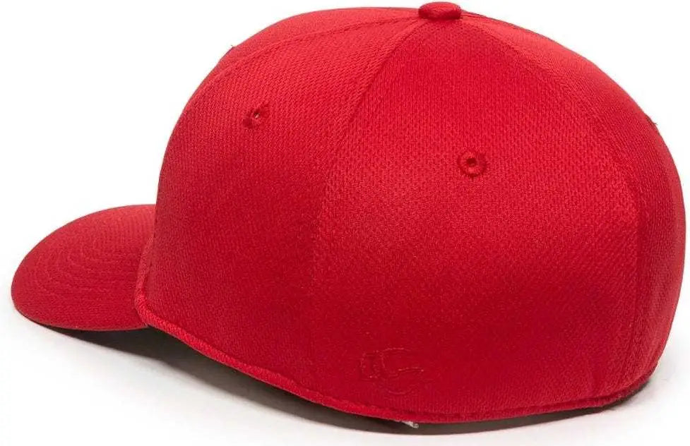 OC Sports MWS25 Flexible Fitting Cap - Red