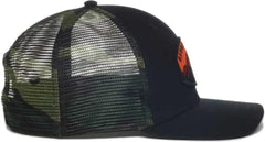 OC Sports NEBO Banner and Oak Pro Crown Mesh Back Cap - Black Generic Camo - Camo / OSFM