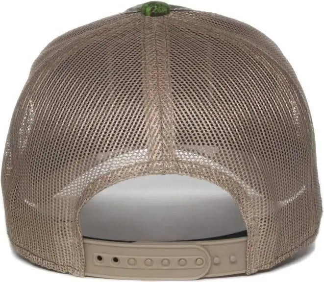 OC Sports NWTF32C National Wild Turkey Series Cap - Mossy Oak Obsession Khaki - Mossy Oak Khaki / OSFM