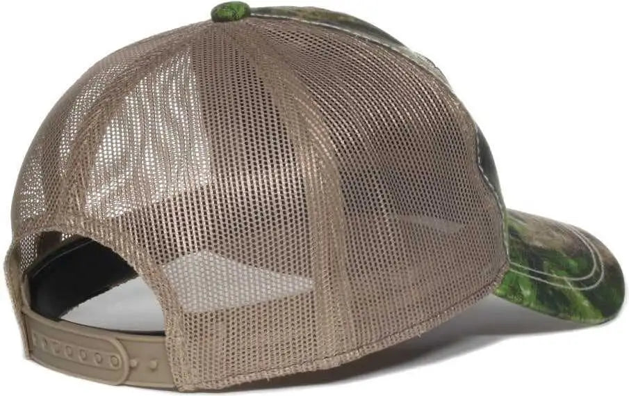 OC Sports NWTF32C National Wild Turkey Series Cap - Mossy Oak Obsession Khaki - Mossy Oak Khaki / OSFM