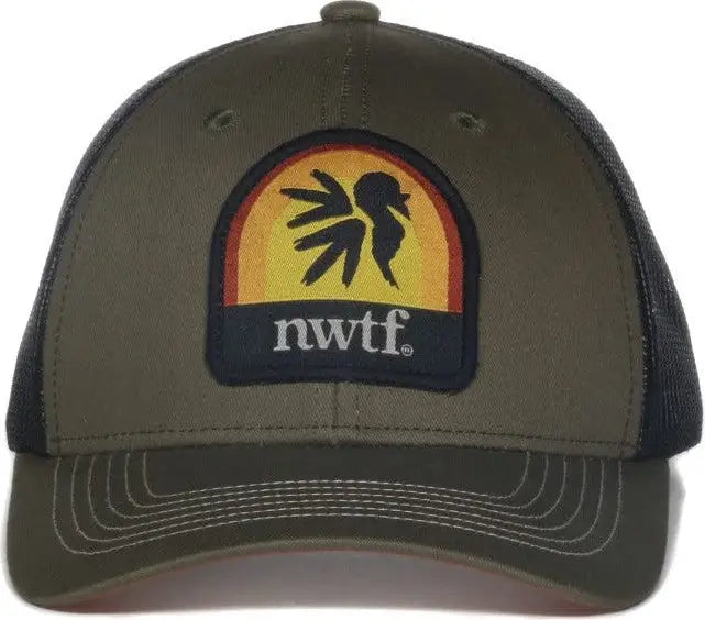 OC Sports NWTF35A National Wild Turkey Series Cap - Loden Black - Black / OSFM