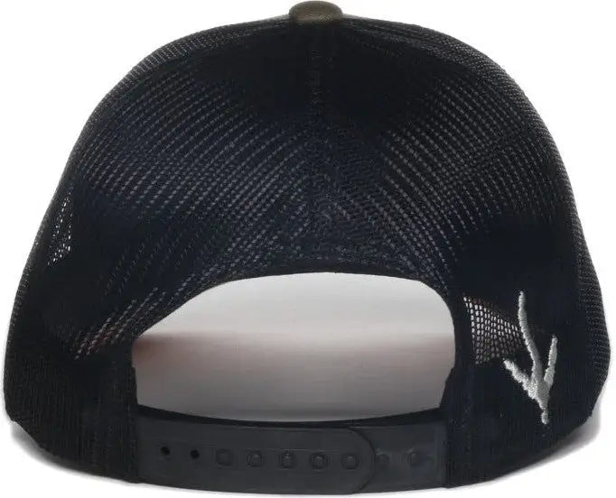 OC Sports NWTF35A National Wild Turkey Series Cap - Loden Black - Black / OSFM