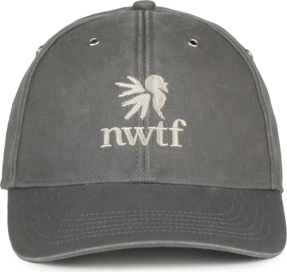 OC Sports NWTF37 National Wild Turkey Series Cap - Dark Gray - Dark Gray / 6 7/8’’ - 7 1/2’’