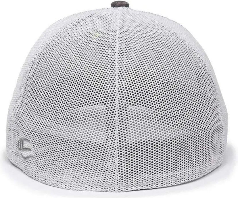OC Sports OC12M Phenom Performance Twill Front Panel Cap -Graphite White