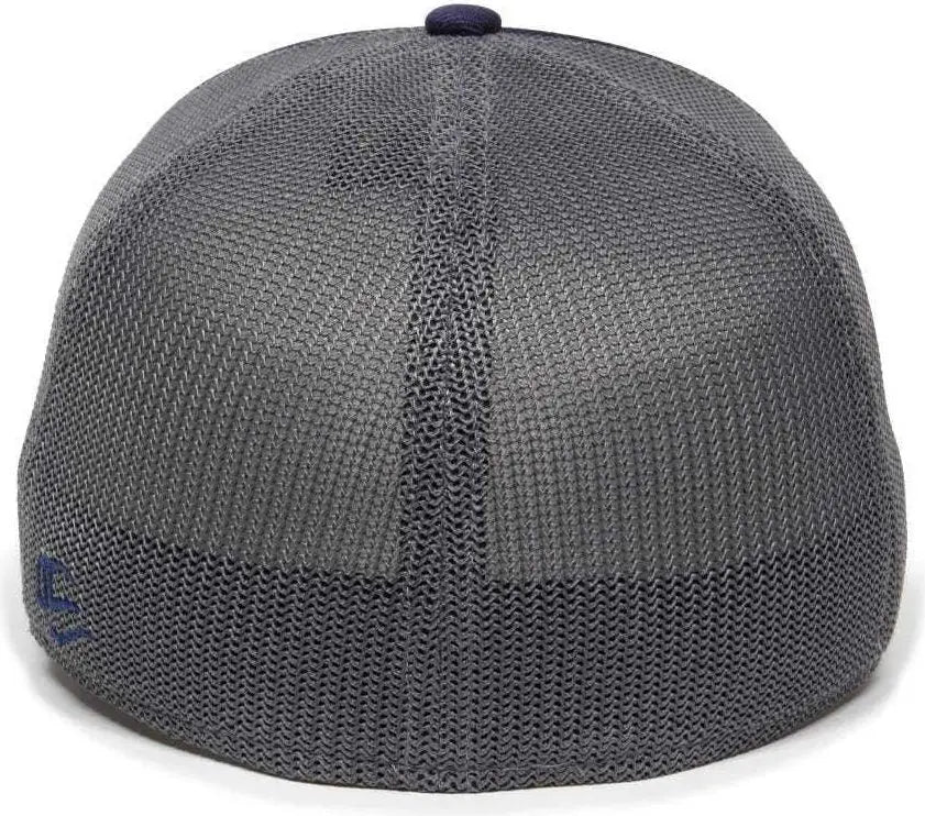 OC Sports OC12M Phenom Performance Twill Front Panel Cap -Navy Graphite