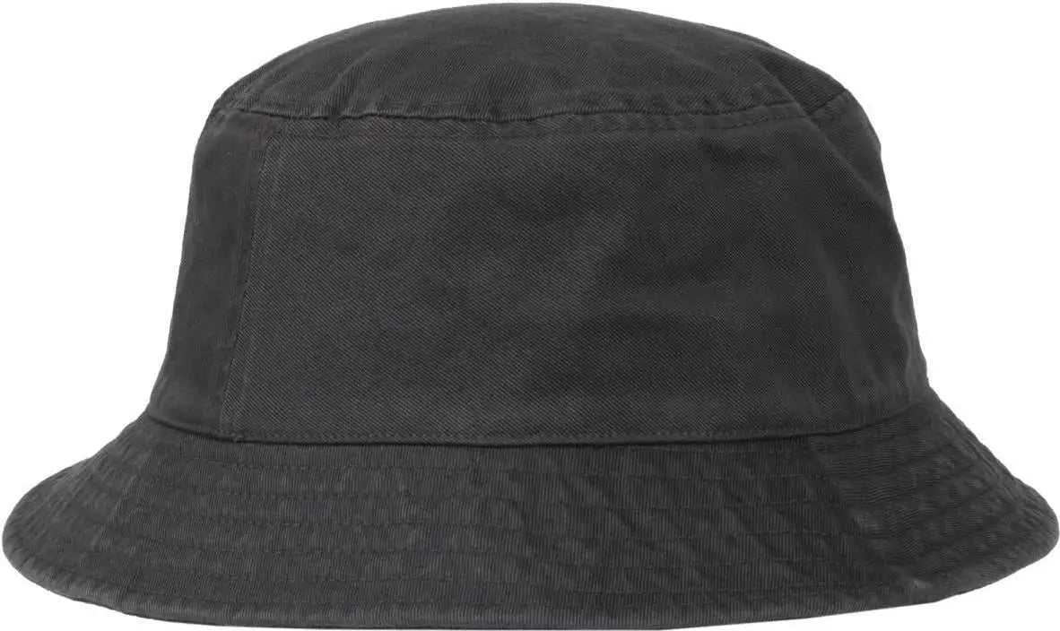 OC Sports OC200 Medium Washed Bucket Cotton Hat - Gray - Gray / OSFM