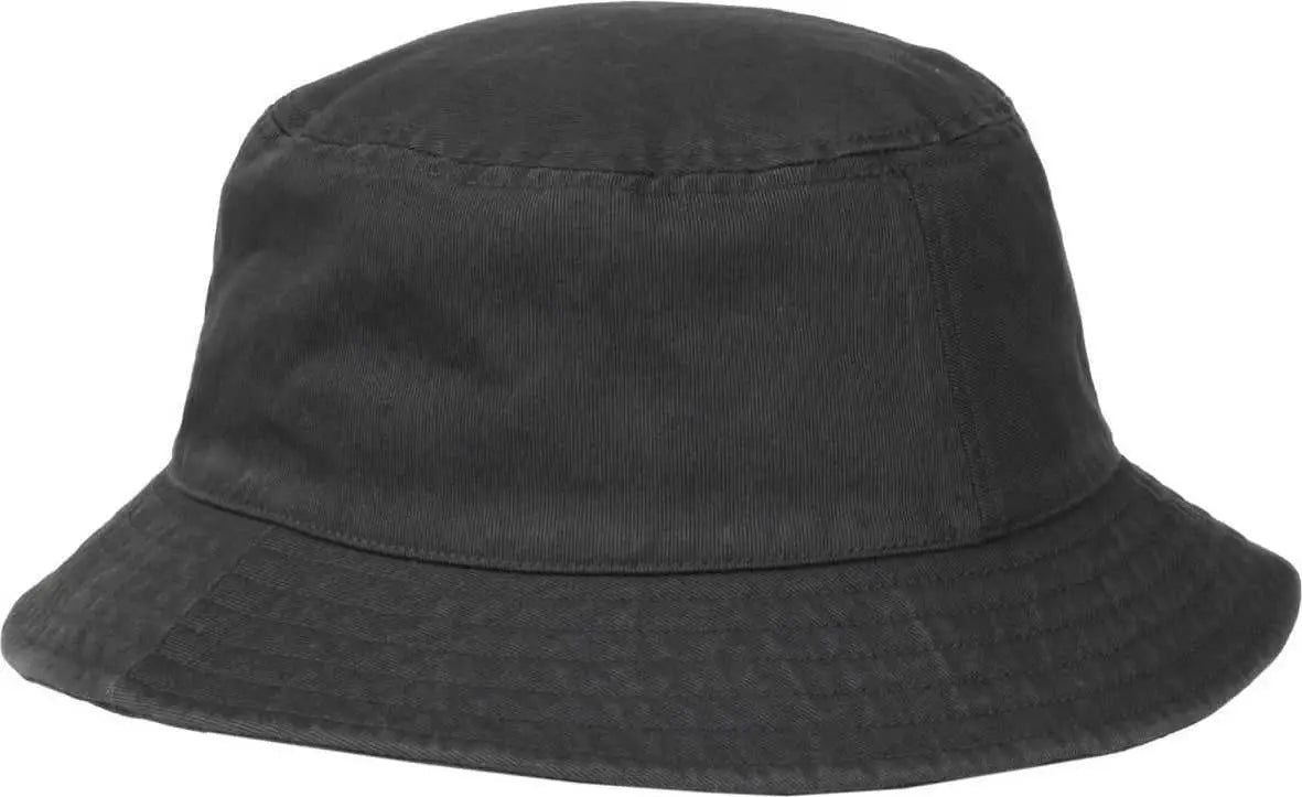 OC Sports OC200 Medium Washed Bucket Cotton Hat - Gray - Gray / OSFM
