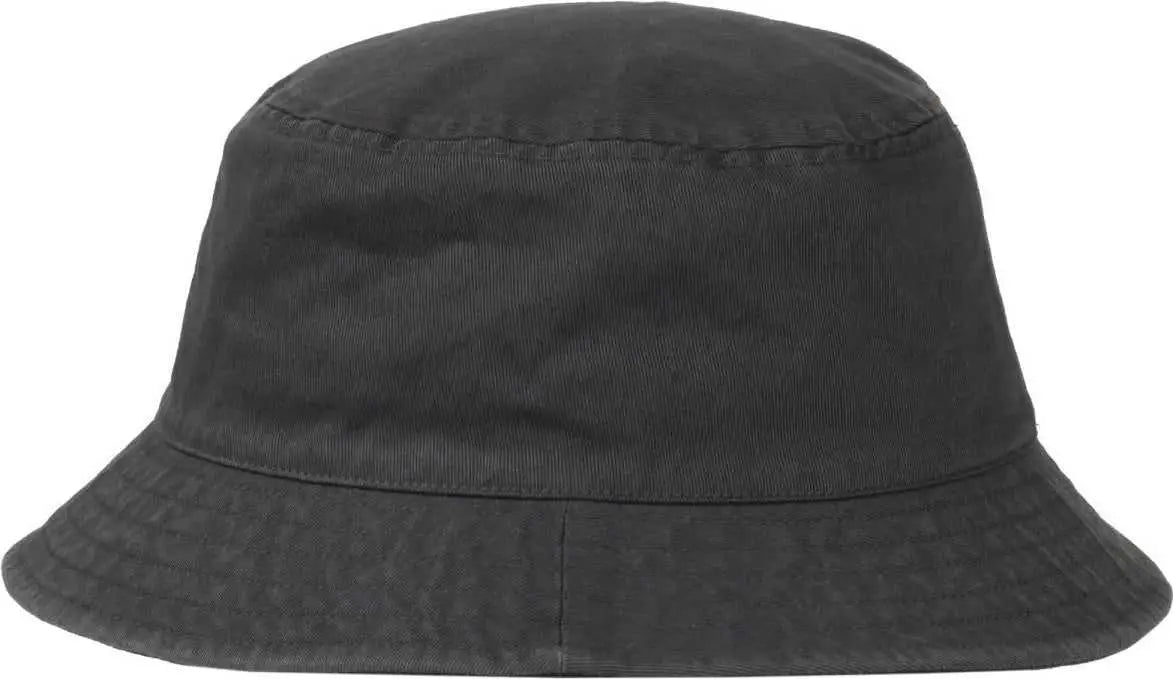 OC Sports OC200 Medium Washed Bucket Cotton Hat - Gray - Gray / OSFM