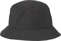 OC Sports OC200PF Medium Washed Bucket Polyester Hat - Graphite - Dark Gray / OSFM