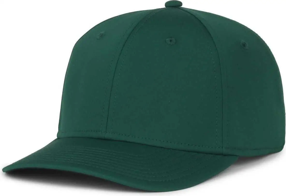 OC Sports OC360PF ProFlex Adjustable Solid Back Cap - Dark Green - Green / OSFM