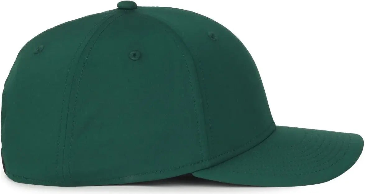 OC Sports OC360PF ProFlex Adjustable Solid Back Cap - Dark Green - Green / OSFM