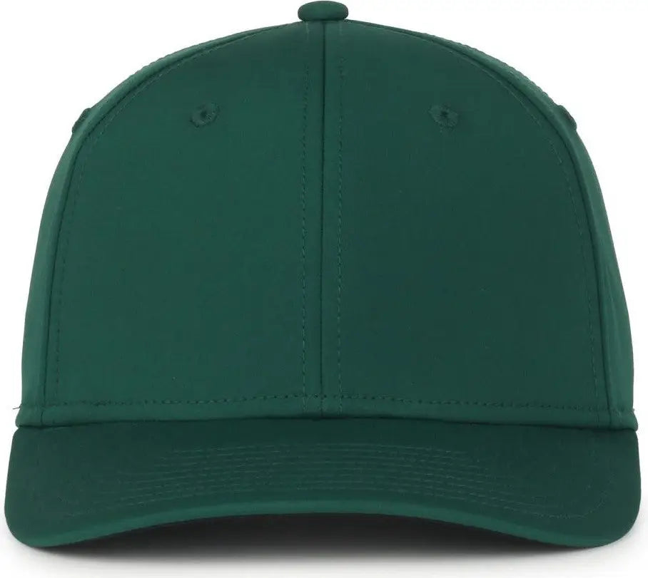 OC Sports OC360PF ProFlex Adjustable Solid Back Cap - Dark Green - Green / OSFM