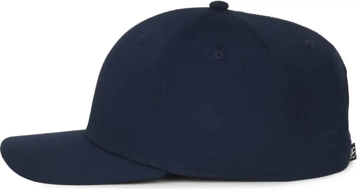 OC Sports OC360PF ProFlex Adjustable Solid Back Cap - Navy - Navy / OSFM