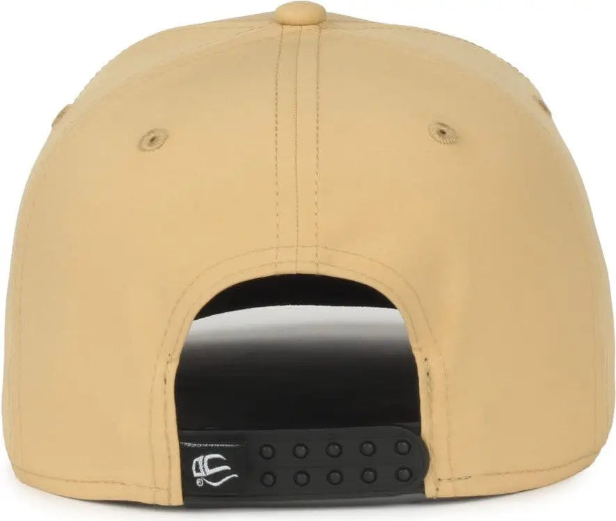 OC Sports OC360PF ProFlex Adjustable Solid Back Cap - Wheat - Wheat / OSFM
