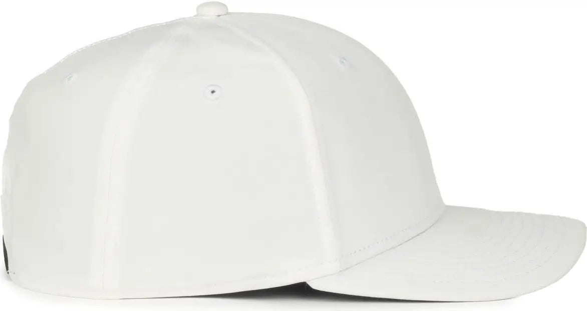 OC Sports OC360PF ProFlex Adjustable Solid Back Cap - White - White / OSFM