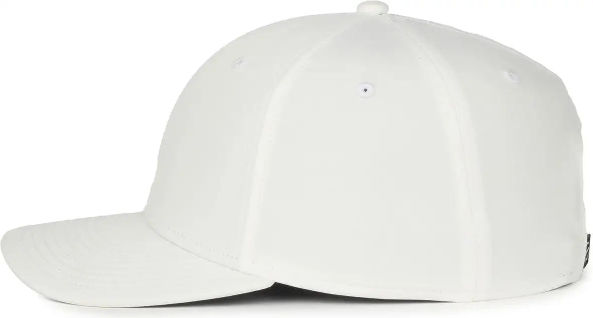 OC Sports OC360PF ProFlex Adjustable Solid Back Cap - White - White / OSFM