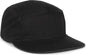OC Sports OC505 5-Panel Camper Cap - Black - Black / OSFM