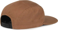 OC Sports OC505 5-Panel Camper Cap - Canyon Brown - Brown / OSFM