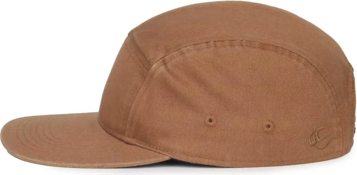 OC Sports OC505 5-Panel Camper Cap - Canyon Brown - Brown / OSFM