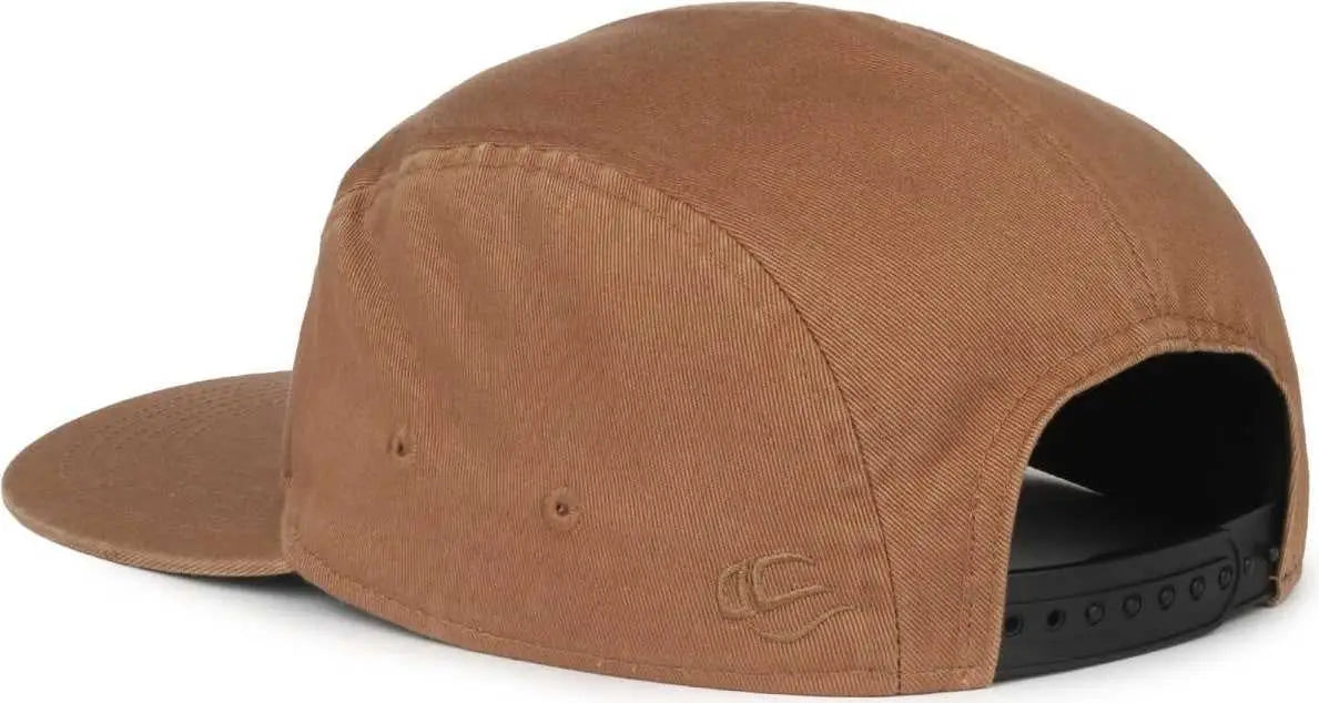 OC Sports OC505 5-Panel Camper Cap - Canyon Brown - Brown / OSFM