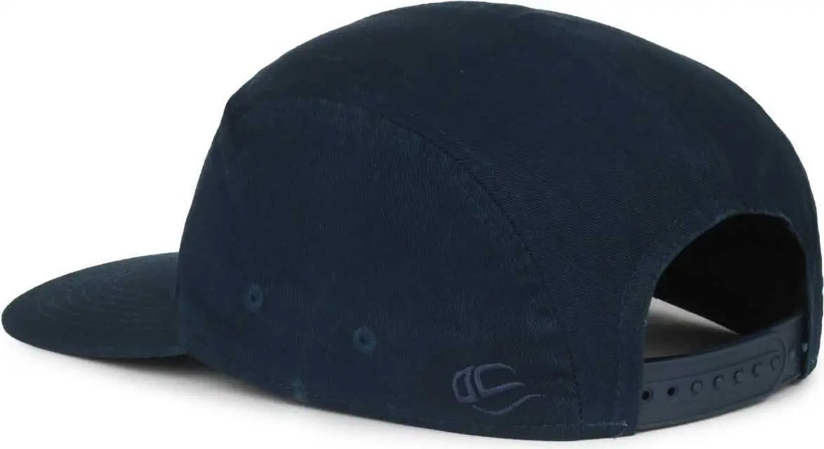OC Sports OC505 5-Panel Camper Cap - Navy - Navy / OSFM