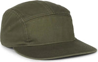 OC Sports OC505 5-Panel Camper Cap - Olive - Olive / OSFM