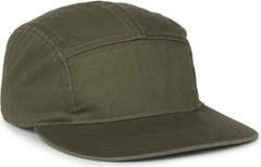 OC Sports OC505 5-Panel Camper Cap - Olive - Olive / OSFM