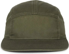 OC Sports OC505 5-Panel Camper Cap - Olive - Olive / OSFM
