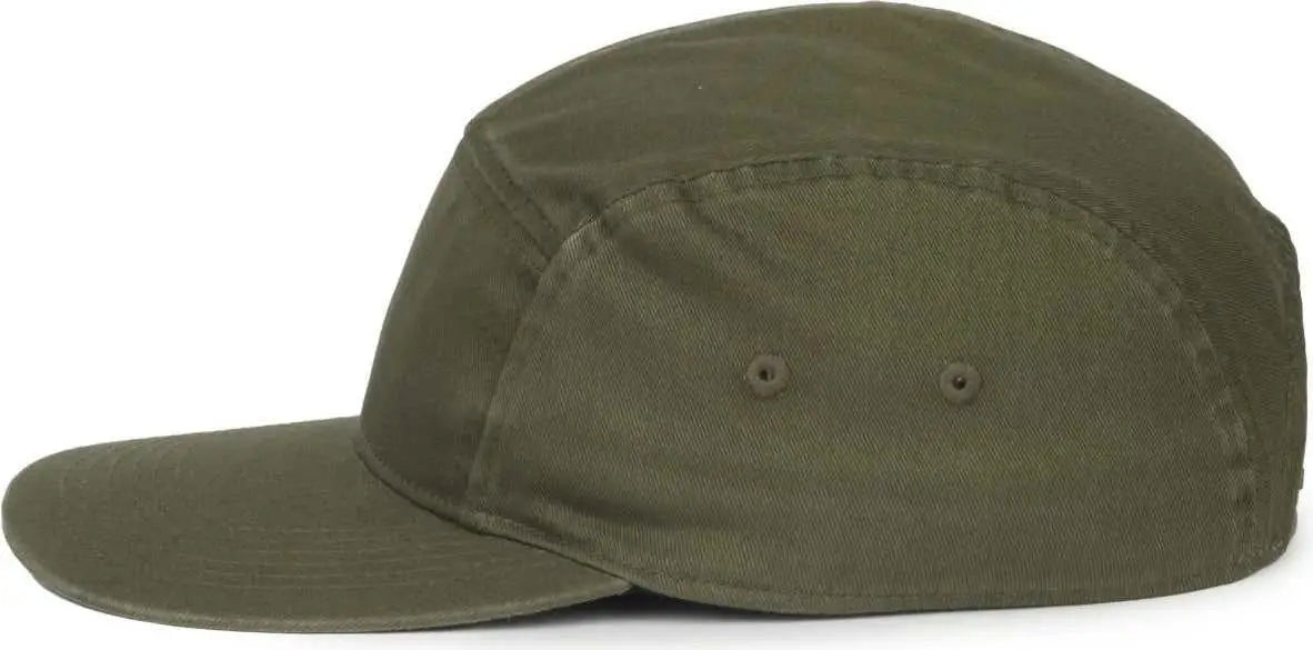OC Sports OC505 5-Panel Camper Cap - Olive - Olive / OSFM