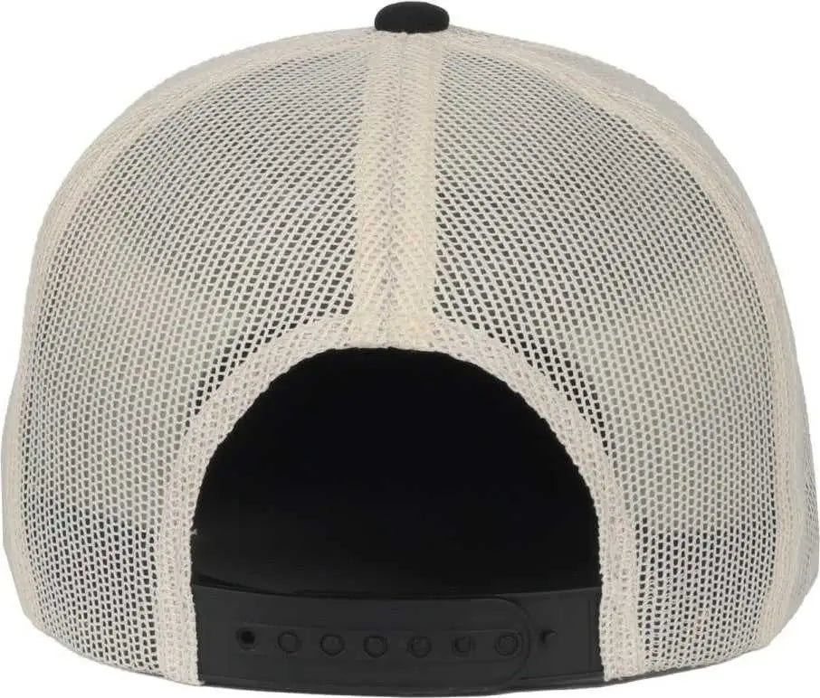 OC Sports OC510HP 5-Panel Mesh Back Cap - Black Stone Duk - Duk / OSFM
