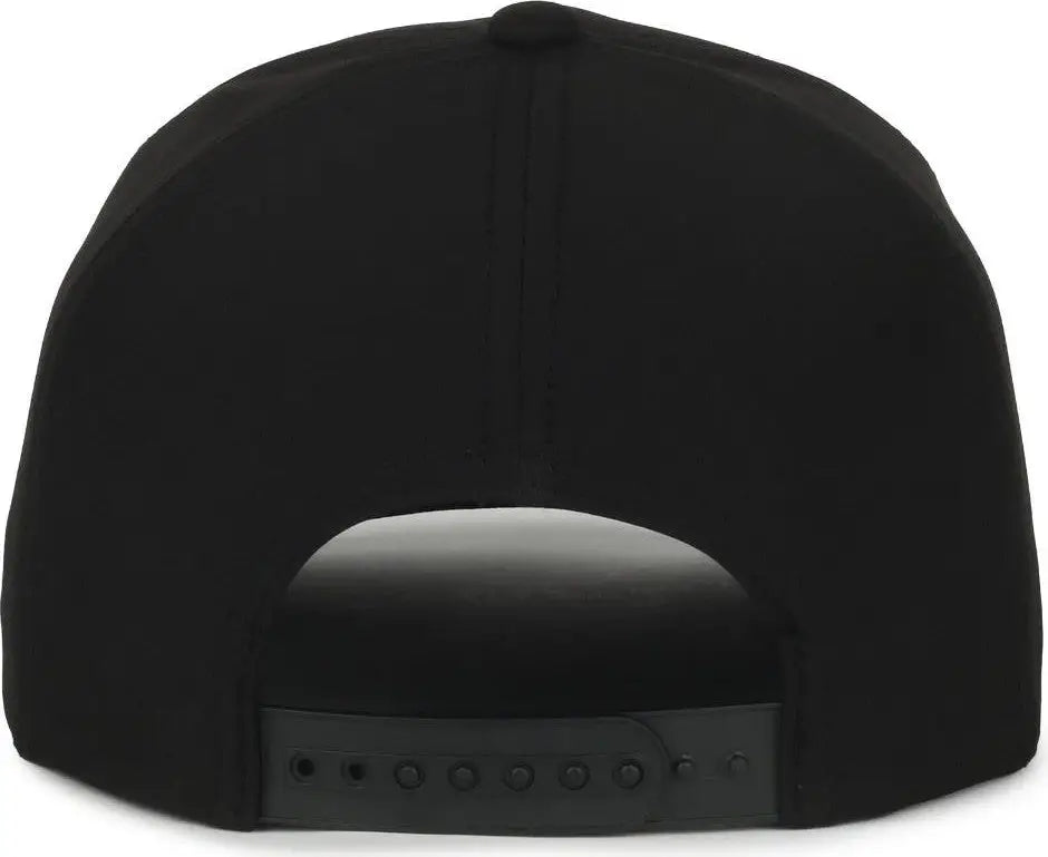 OC Sports OC550PF Performance 5-Panel with Cord Cap - Black White Cord - Cord / OSFM