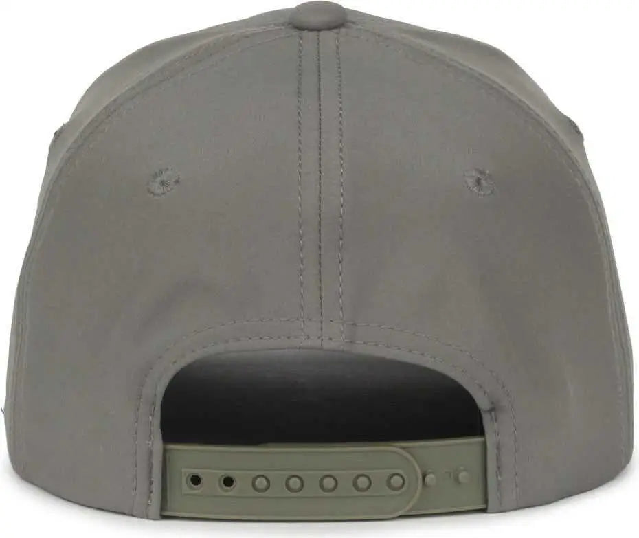 OC Sports OC550PF Performance 5-Panel with Cord Cap - Charcoal - Dark Gray / OSFM