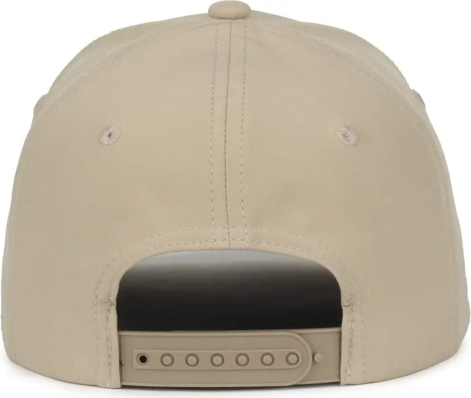 OC Sports OC550PF Performance 5-Panel with Cord Cap - Khaki - Khaki / OSFM