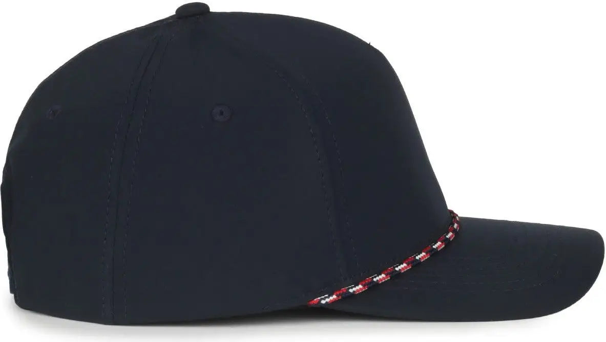 OC Sports OC550PF Performance 5-Panel with Cord Cap - Navy - Navy / OSFM