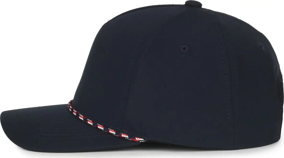OC Sports OC550PF Performance 5-Panel with Cord Cap - Navy - Navy / OSFM
