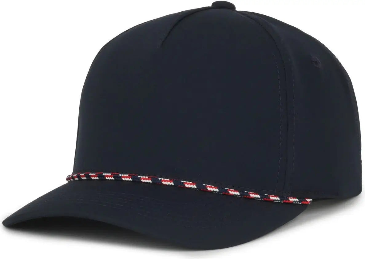 OC Sports OC550PF Performance 5-Panel with Cord Cap - Navy - Navy / OSFM