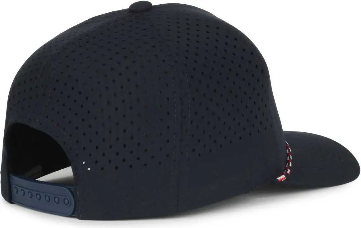 OC Sports OC551PF Perforated Performance 5-Panel with Cord Cap - Navy - Navy / OSFM