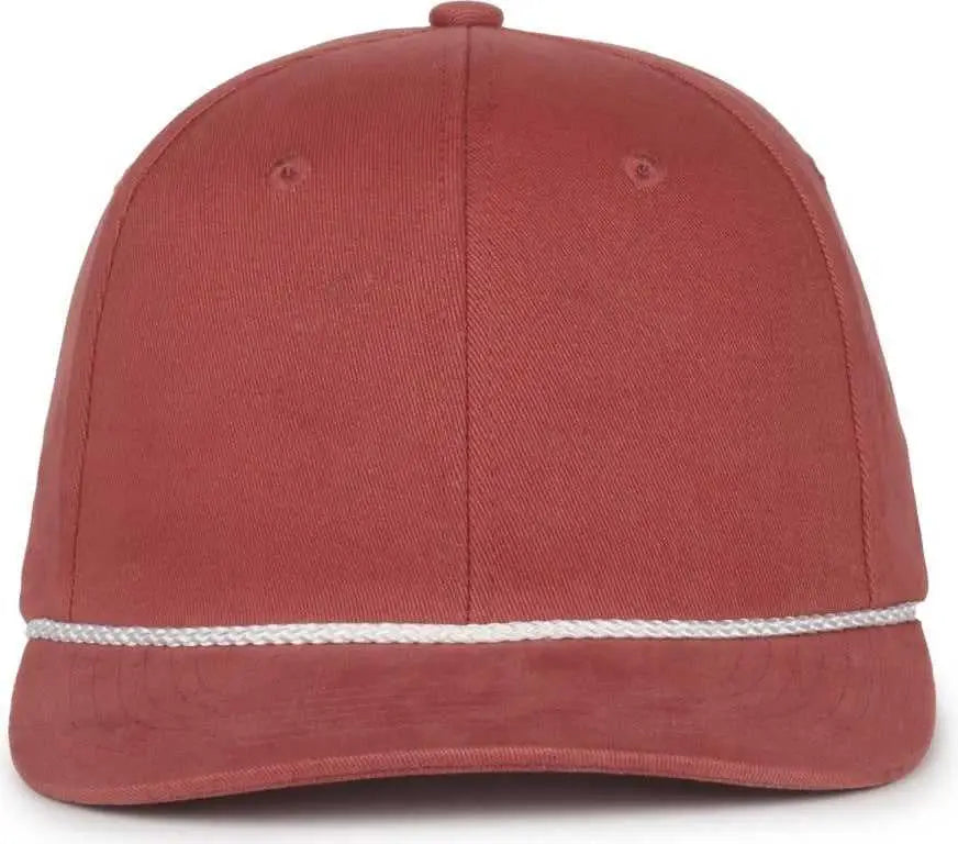 OC Sports OC602 Modern Solid with Cord Cap - Lake Red - Red / OSFM