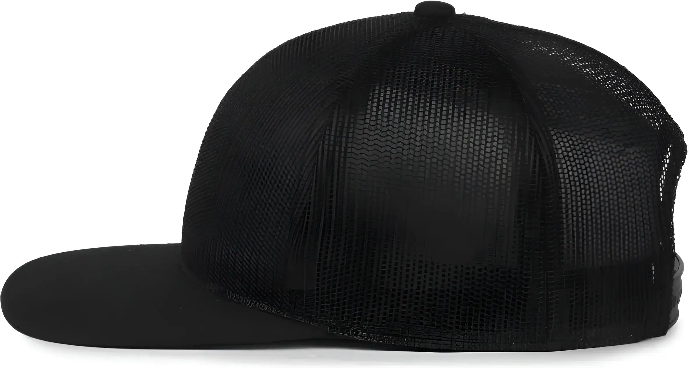 OC Sports OC604M All Mesh Cap - Black - Black / OSFM