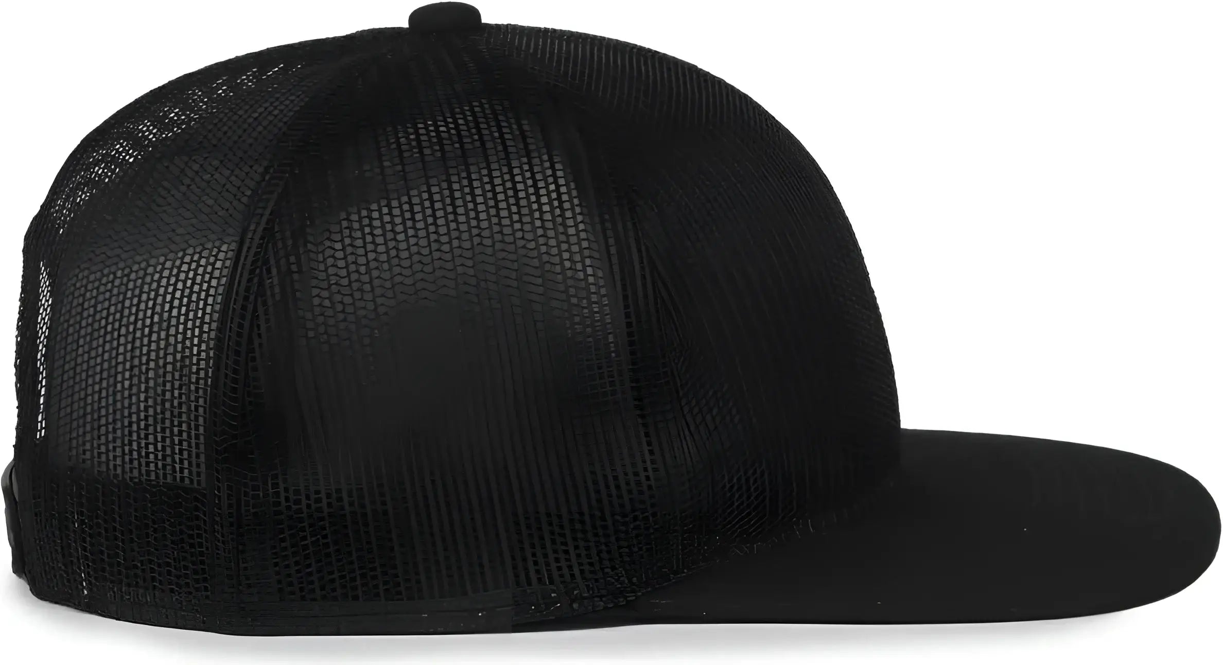 OC Sports OC604M All Mesh Cap - Black - Black / OSFM