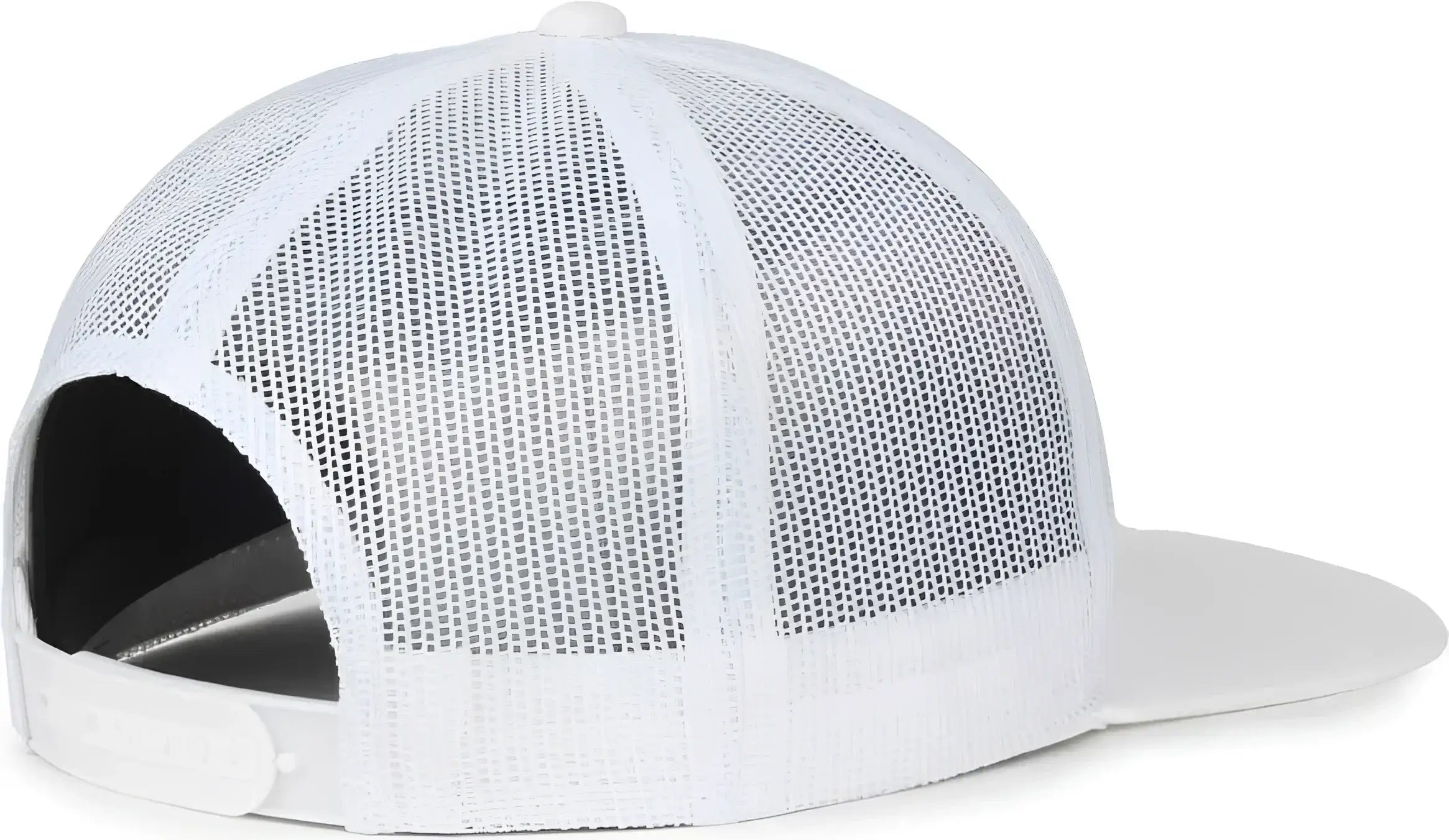 OC Sports OC604M All Mesh Cap - White - White / OSFM