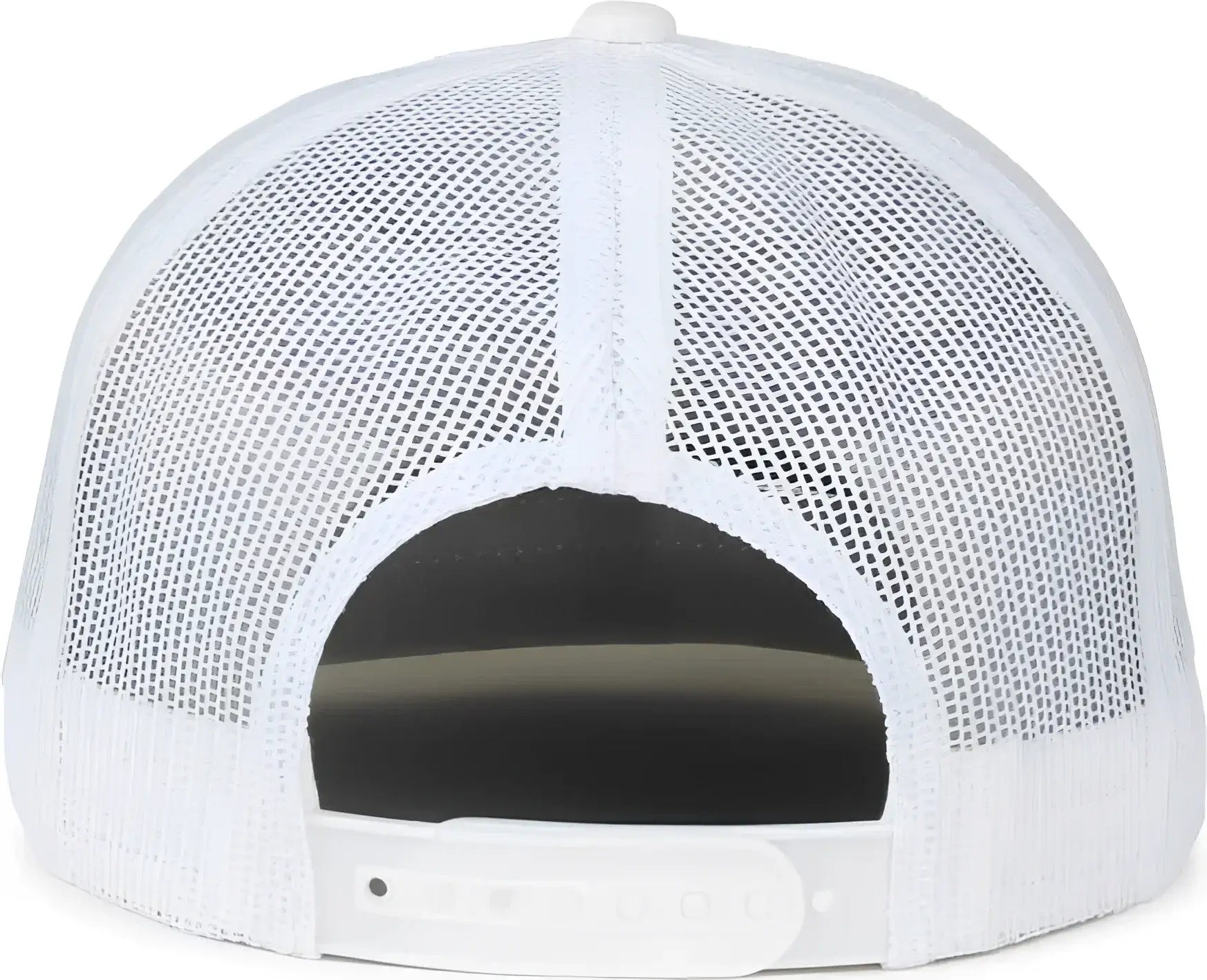 OC Sports OC604M All Mesh Cap - White - White / OSFM