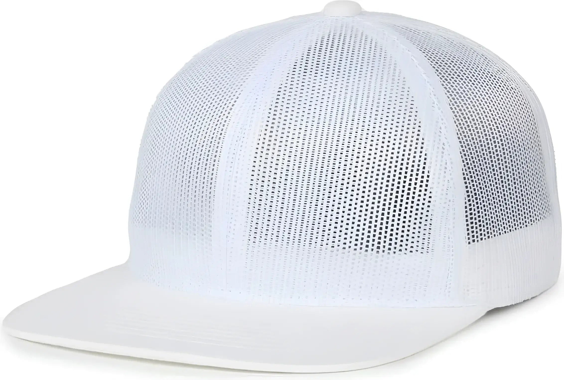 OC Sports OC604M All Mesh Cap - White - White / OSFM