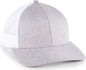 OC Sports OC770L Heathered Adjustable Mesh Back Cap - Heathered Fossil White - Light gray White / 6 7/8’’ - 7 1/2’’