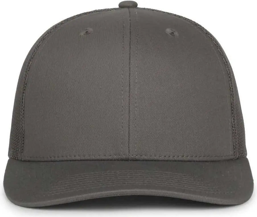 OC Sports OC771 Adjustable Mesh Back Cap - Charcoal Charcoal - Dark Gray / OSFM