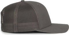 OC Sports OC771 Adjustable Mesh Back Cap - Charcoal Charcoal - Dark Gray / OSFM